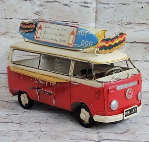 1967 Decorative Deluxe Bus 1:18 Scale Model Food truck Mini Bus Artwork - Picture 1 of 6