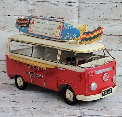 1967 Decorative Deluxe Bus 1:18 Scale Model Food truck Mini Bus Artwork - Image 1 of 4