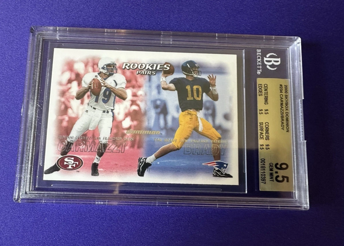 その他 NFL tom brady dominion rookiecard!!!!!! 2000 Skybox Dominion Rookie Pairs #234 Tom Brady | eBay