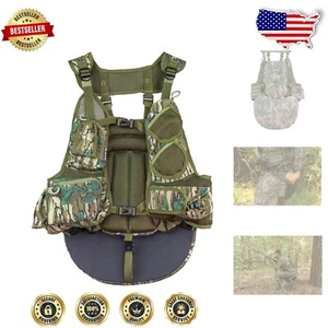 Durable Turkey Hunting Vest with Decoy Sling and Comfortable Cinching System - Picture 1 of 7