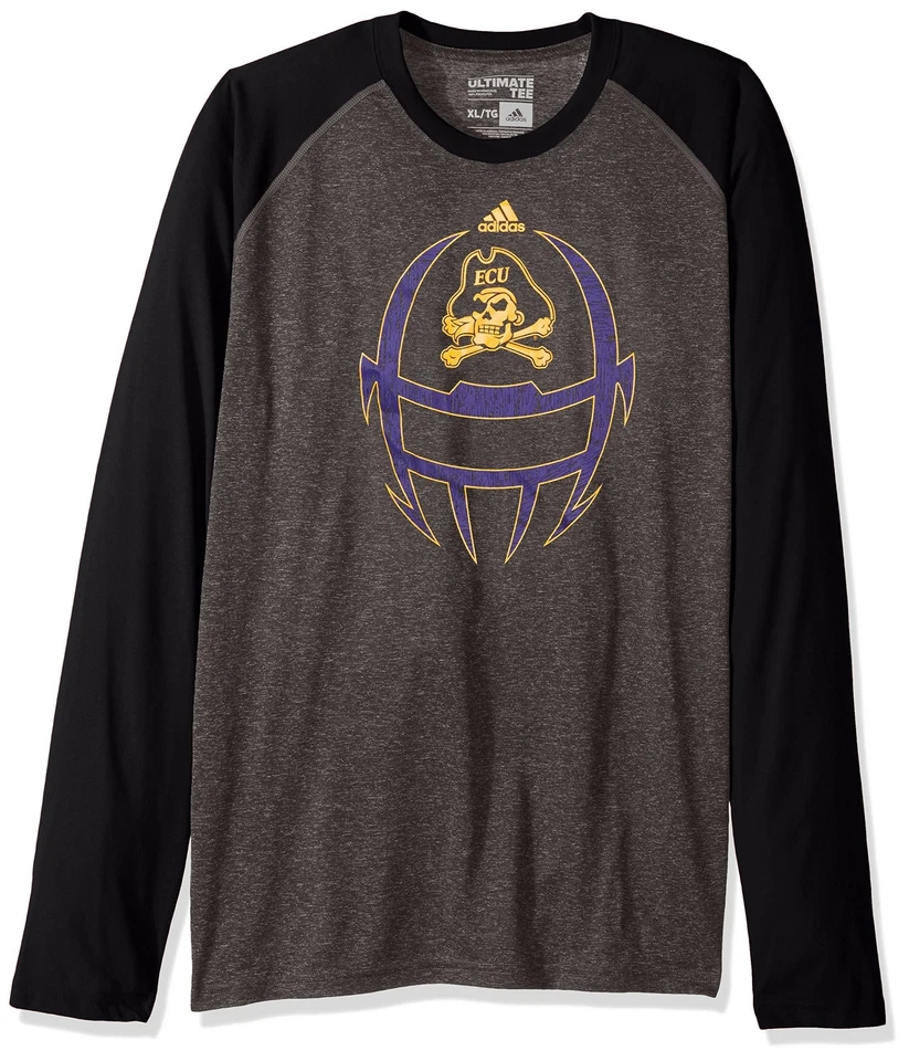 adidas NCAA East Carolina Pirates Adult Men White Noise Helmet Ultimate Ragla... - Image 1 of 1