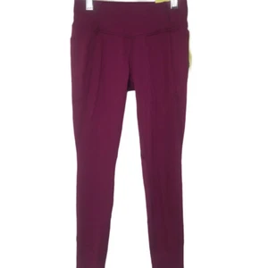 All In Motion NWT Girls' Mid-Rise Moisture Wicking Long Leggings in Purple - Picture 1 of 12
