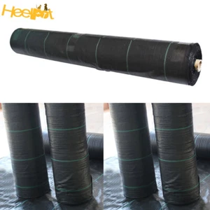 4×100 FT For Ground Pest Control Wear-Resistant Weed Barrier Fabric Weed Cover - Picture 1 of 12