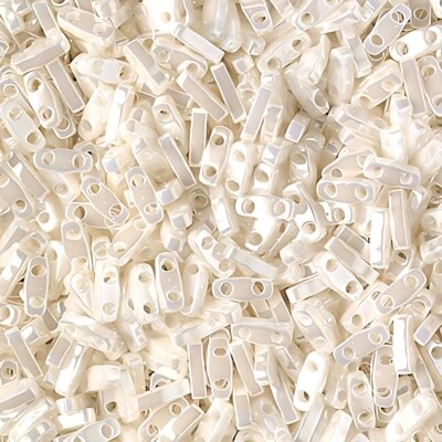 Cuentas Miyuki Cuarto Tila 2 Agujeros 5x1.5mm Antiguo Marfil Perla Ceilán 7.2GM Foto 1 de 2