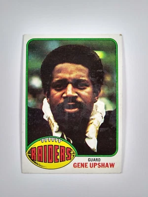 1976 Topps Gene Upshaw #295 - Image 1 of 2