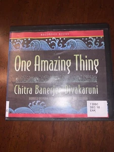 ONE AMAZING THING by Chitra Banerjee Divakaruni Audiobook book on CD - Imagen 1 de 7