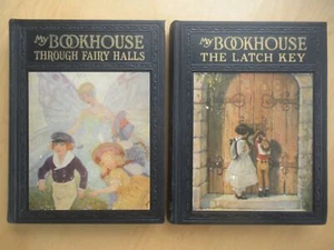 MY BOOK HOUSE BOOKHOUSE Lot of 2 Volumes 3 & 6 Beaupre MILLER Vintage 1920s - Foto 1 di 13