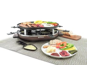 Swissmar Matterhorn Oval Raclette Party Grill | 8-Person - Picture 1 of 3