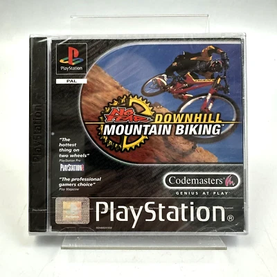PS1 No Fear Downhill Mountain Biking, New And Factory Sealed - Image 1 of 4