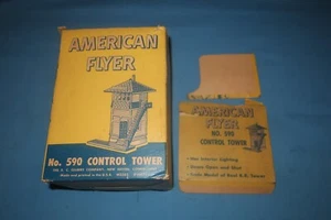 Caja original para torre de control America Flyer #590 - Imagen 1 de 7