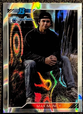 2023 Bowmans Best 1992 Bowman by Randy Johnson Max Muncy #92RJ-14 Lava /50 RC  - Image 1 of 2