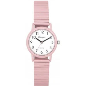 Ravel Ladies Expander Bracelet Round Watch Bold Dial Assorted Colour - Picture 1 of 16