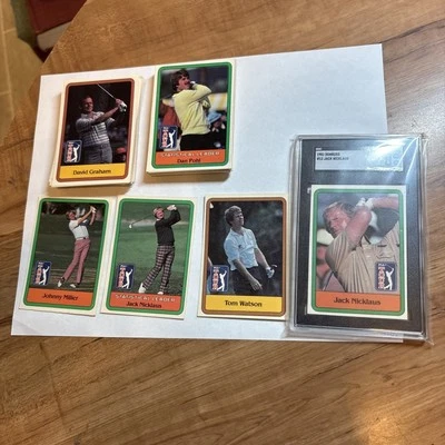 1981 Donruss Golf Complete 66 Card Set - Jack Nicklaus RC SGC 8 Nm-mt Read! - Image 1 of 4