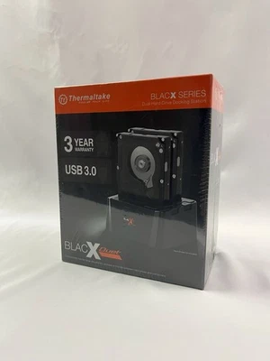 Thermaltake ST0014U BlacX  Dual SATA HDD Docking Station - Image 1 of 4