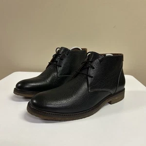 Botas Chukka Johnston & Murphy Para Hombre 10.5 Negras Copeland Piel de Oveja Acolchadas - Imagen 1 de 24