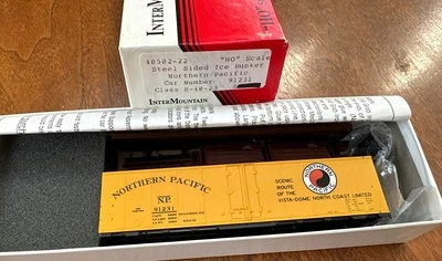 Intermountain HO Kit #40502-22 Steel Side Ice Bunker Northern Pacific #91231 NY - Image 1 of 4