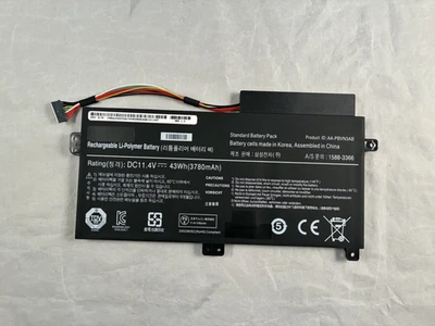 11.4V 43Wh New AA-PBUN3AB Battery for Samsung NT500R5L 500R5M NP530E5M NP730QAA - Image 1 of 2
