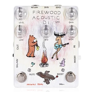 Animals Pedal Firewood Acoustic D.I. MKII Acoustic Guitar Effector DI / 3 types - Picture 1 of 4