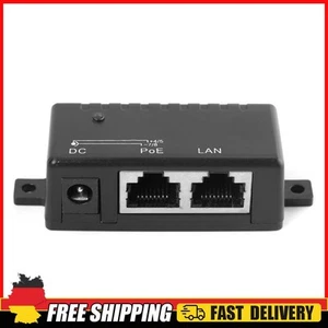 PoE Splitter PoE Injector RJ45 Passive DC 5.5mmx2.1mm Input Adapter Connector - Afbeelding 1 van 4