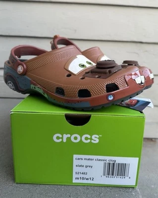 Crocs X Classic Disney & Pixar Cars Mater Clog Men’s Size 10 lightning mcqueen - Image 1 of 4