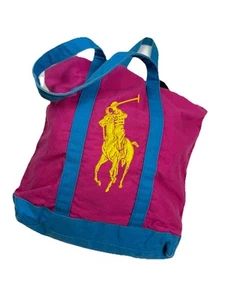 Ralph Lauren Big Pony Pink Tote Beach Bag Shopper Summer Fragrance Exclusive ποΈ - Picture 1 of 15