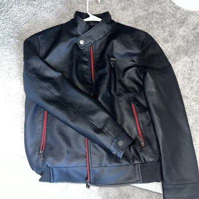 Chaqueta de Cuero Ferrari Colecciones F Talla Pequeña  Foto 1 de 4