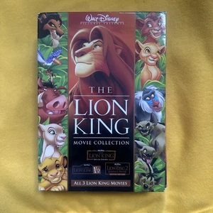 DISNEY'S The Lion King Trilogy: 1, 1 1/2 & 2 (DVD, 6-Disc Set) - Foto 1 di 2