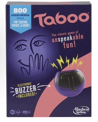 Juego Tabú Fiesta con Zumbador COMPLETO Hasbro 2016 Palabras Amigos Familia Foto 1 de 4