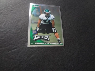 2010 Topps Chrome Brandon Graham Rookie C56 RC Philadelphia Eagles - Image 1 of 2