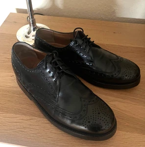 HEINRICH DINKELACKER Rio Full Brogue BC - Gr. 42 (8UK) Schwarz NP 695,00- NEUw. - Bild 1 von 10