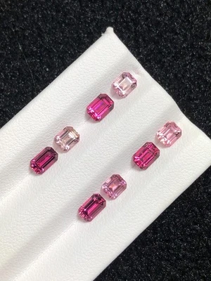 Hot Pink Tourmaline Pair: Natural Gemstone, Afghanistan Origin, 3.60 CTs - Image 1 of 4