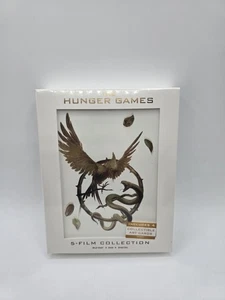 The Hunger Games 5 Film Collection (Blu-ray + DVD + Digital) Brand New Free Ship - Picture 1 of 9