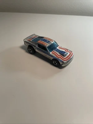 Mustang Stocker 1974 Super Chromes estrellas y rayas vintage Hong Kong Hot Wheels Foto 1 de 4