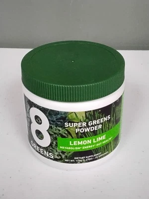 Súper polvo 8Greens hecho de verduras reales 25 porciones 6,1 oz - 02/2026 Foto 1 de 4