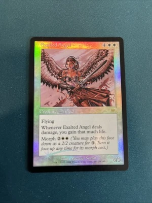 MTG Exalted Angel Onslaught Foil LP Very Light Play - Image 1 of 4
