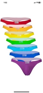 Clever Pride Thongs 7 Pks - Picture 1 of 1