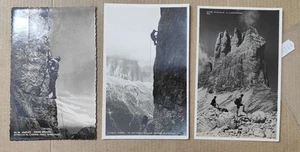 BELLUNO PROVINCIA-CORTINA D'AMPEZZO-ALPINISMO FOTOGRAFICA-N.3 CARTOLINE-C95-164 - Imagen 1 de 1