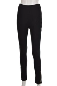 Loeffler Randall Womens Leggings Size 2 Solid Black Casual Pants - Picture 1 of 5