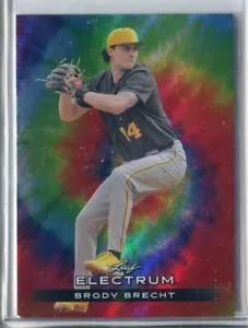 2024 Hoja Electrum Brody Becht TIE DYE PARALELO RC #9 61/75 COLORADO ROCKIES - Imagen 1 de 1