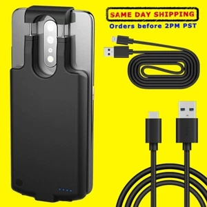 For Motorola Moto G Stylus 5G XT2131 10000mAh Power Bank Battery Case Sync Cable - Picture 1 of 9