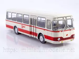1:43 LiAZ 677 V Vorortverkehr Bus Modimio #48 DDR Soviet Russian suburban UdSSR - Bild 1 von 6