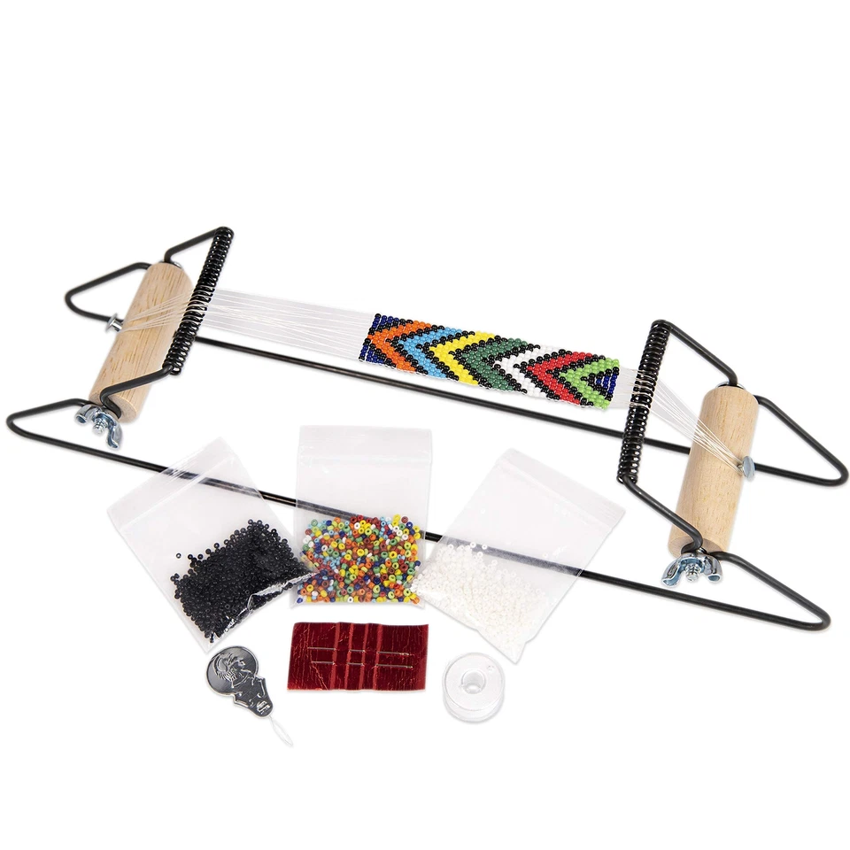 Beadsmith Bead Loom Kit für Einsteiger inkl. Weave Ketten Armbänder und mehr - Bild 1 von 4