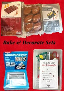 Ham. Beach Elec Cookie Press, Earnesto Silicone Pans, Kuhn Rikon Decorating Set - Picture 1 of 6