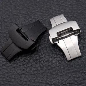 22mm Steel PAM Deployment Clasp Buckle for PAM Rubber Leather strap Watch Band - Picture 1 of 10