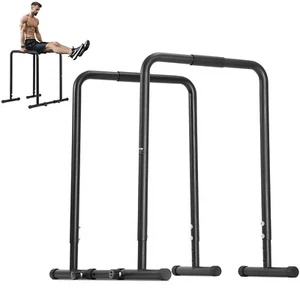 VEVOR Barre à Dips Barres Parallèles Charge 200 kg Hauteur Réglable pour Fitness - Bild 1 von 12