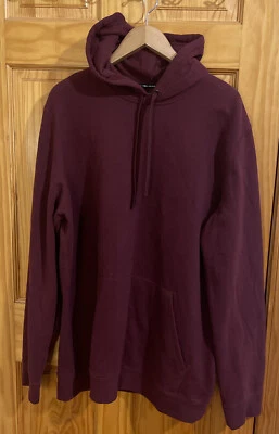 Sudadera con capucha de entrenamiento Tek Gear Performance 2XL XXL roja forrada de vellón 100 % poliéster Foto 1 de 4