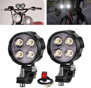 Motorcycle Spot Light 2PCS Universal Motorcycle Driving Fog Light - Picture 1 of 5