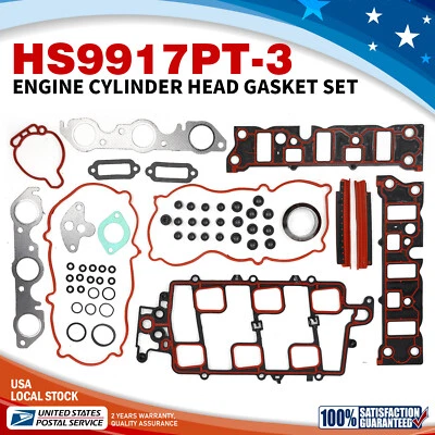 Engine Replacement Cylinder Head Gasket Set for 2000-2005 Chevrolet Impala 3.8L - Изображение 1 из 4