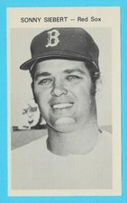1970 Boston Red Sox Picture Pack 4.5x7 Sonny Siebert (KCR)