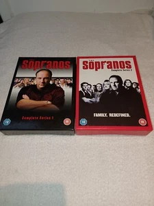 The Sopranos Season 1 & 2 Complete Box Set 8 Disc 26 Episodes HBO - Picture 1 of 7